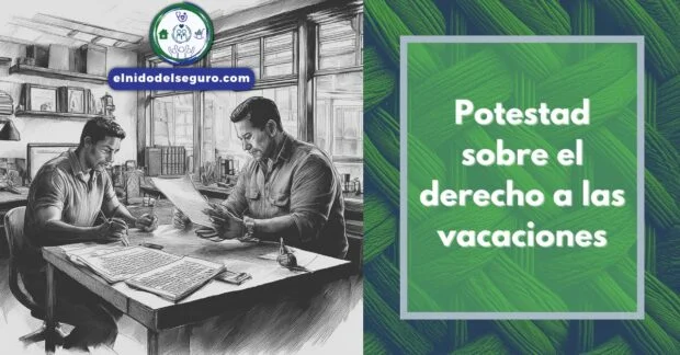 Potestad sobre el derecho a las vacaciones