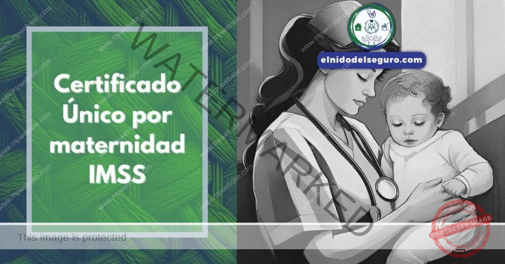 Certificado Único por maternidad IMSS