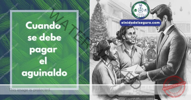 Cuando se debe pagar el aguinaldo