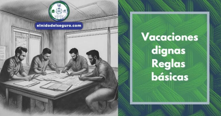 Vacaciones dignas Reglas básicas