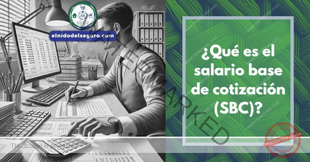 ¿Qué es el salario base de cotización (SBC)?