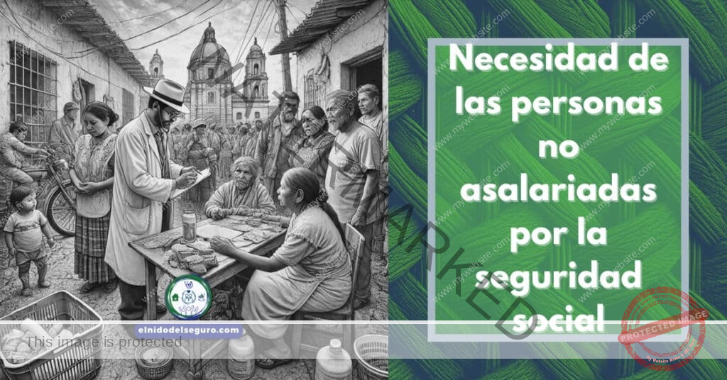 Necesidad de las personas no asalariadas por la seguridad social