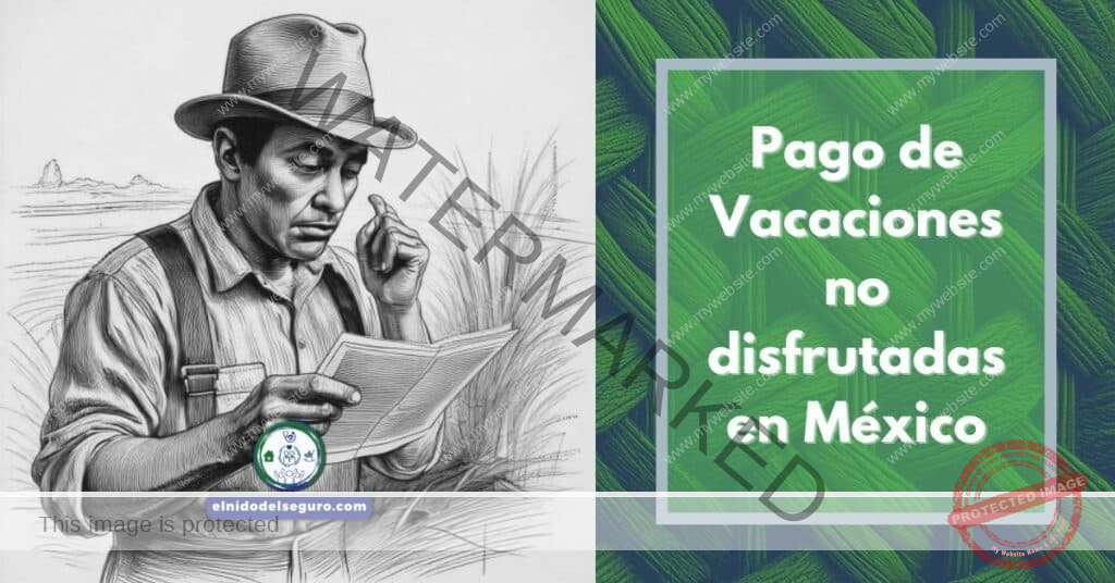 Pago de Vacaciones no disfrutadas en México