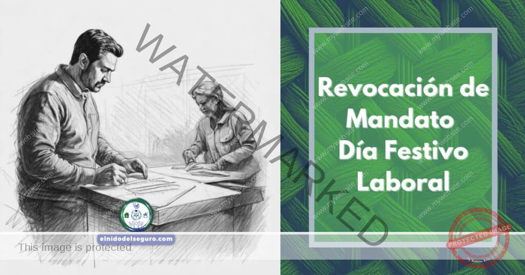 Revocación de Mandato Día Festivo Laboral