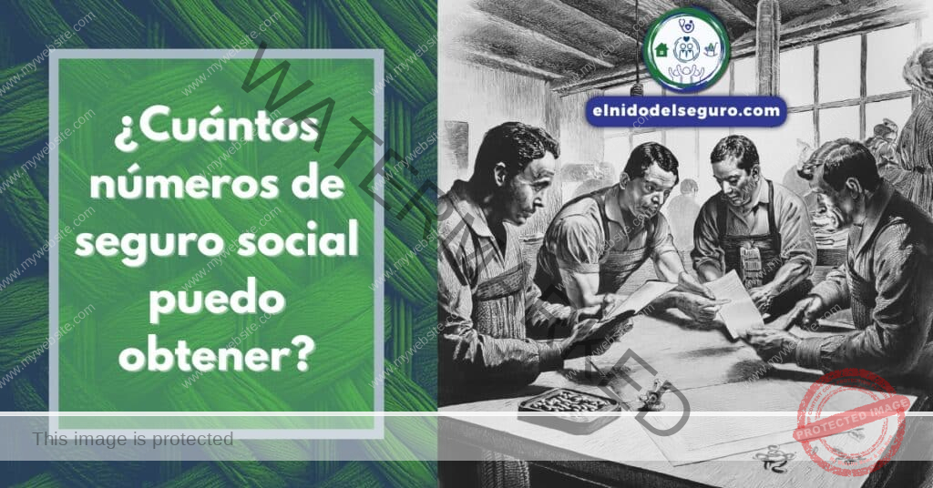 ¿Cuántos números de seguro social puedo obtener?
