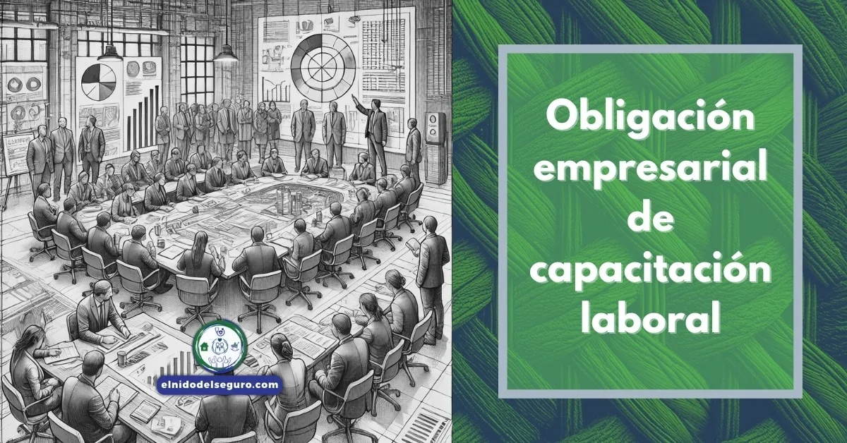 Obligación empresarial de capacitación laboral