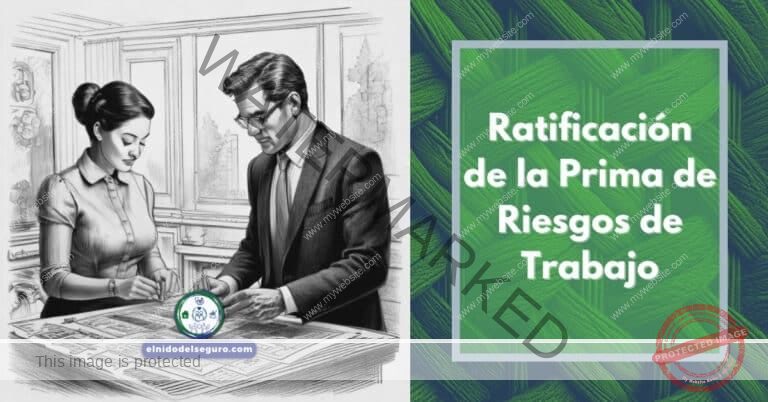 Ratificación de la Prima de Riesgos de Trabajo