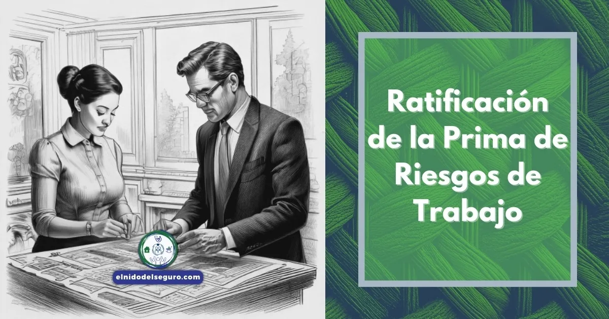 Ratificación de la Prima de Riesgos de Trabajo