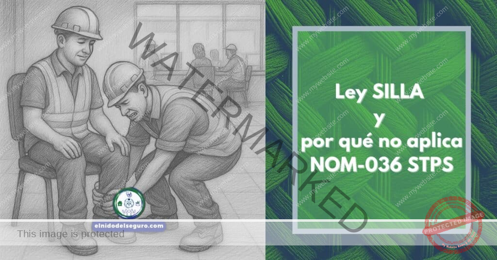 Ley SILLA y por qué no aplica NOM-036 STPS