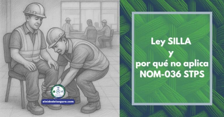 Ley SILLA y por qué no aplica NOM-036 STPS