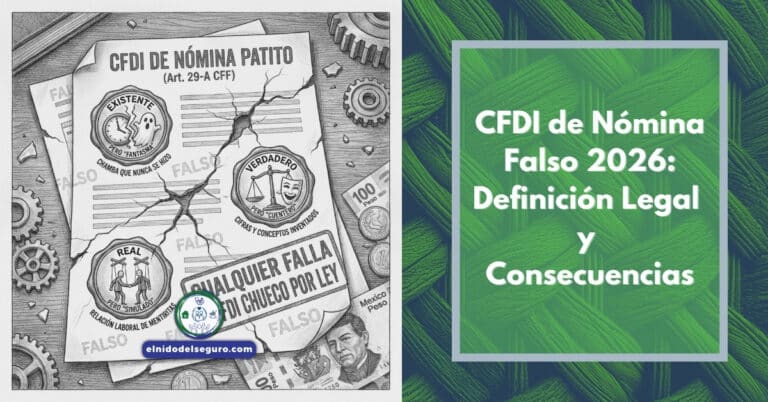 CFDI de Nómina Falso Definición Legal y Consecuencias