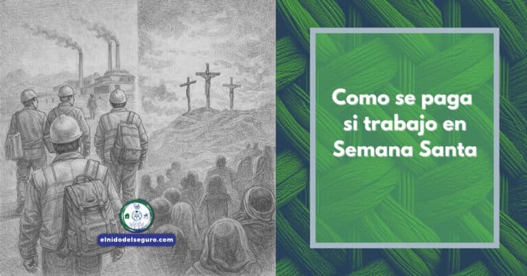 Como se paga si trabajo en Semana Santa
