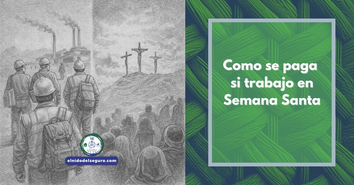Como se paga si trabajo en Semana Santa