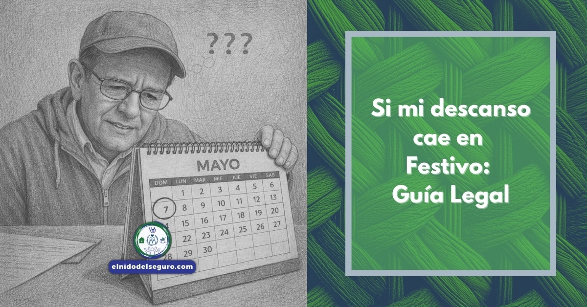 Si mi descanso cae en Festivo Guía Legal
